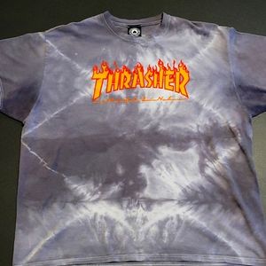 Rare 1/1 Thrasher Magazine Tie Dye Tee T Shirt XL